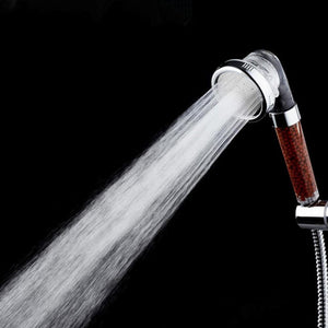 PebbleStream™ High-Pressure Ionic Shower Head